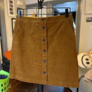 j crew | corduroy skirt
